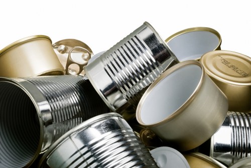 Electric low-emission van used for office clearance collections